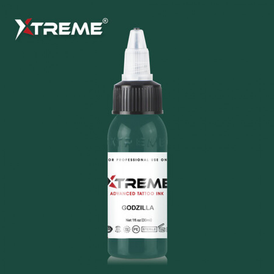 Тату краска Xtreme Ink Godzilla